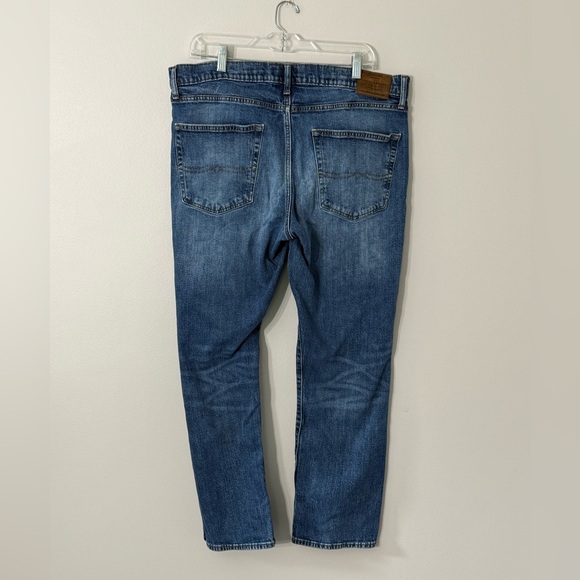 Lucky Brand Men's 410 Athletic Slim 36/30 Straight Leg Blue Jeans - Picture 5 of 5